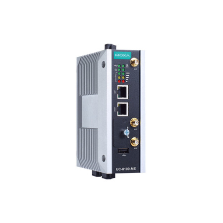 MOXA Arm-Based Wireless-Enabled Din-Rail Indust. Computer, Uc-8112-Me-T-Lx1 UC-8112-ME-T-LX1
